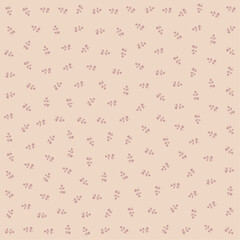 a pink and white floral pattern with small flowers