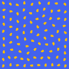 a bunch of yellow bananas are flying in the air