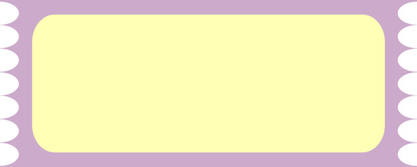 Coupon Ticket Card Element Set