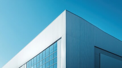 Modern Architectural Design: A Study in Lines and Light