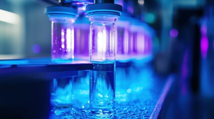Ultraviolet Light Water Purification Process in Laboratory Environment