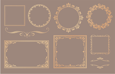 アンティークフレームデザイン