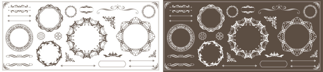 アンティークフレームデザイン