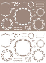 アンティークフレームデザイン