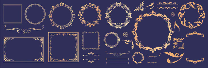 アンティークフレームデザイン