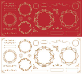 アンティークフレームデザイン