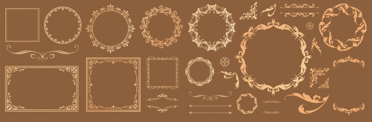 アンティークフレームデザイン