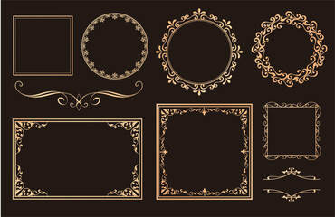 アンティークフレームデザイン