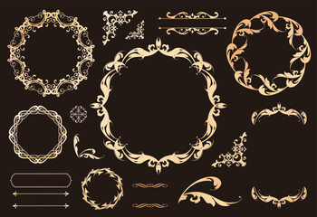 アンティークフレームデザイン