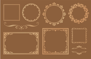 アンティークフレームデザイン