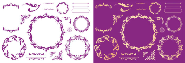 アンティークフレームデザイン