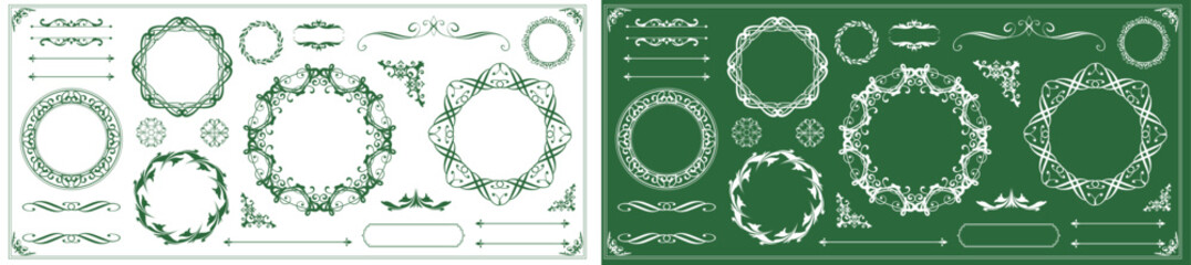 アンティークフレームデザイン