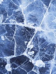 Cracked Ice Surface Texture