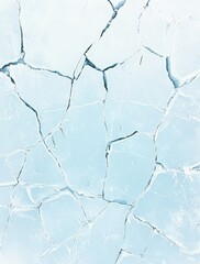 Cracked Ice Surface Texture