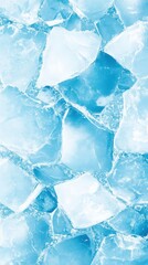 Cracked Ice Texture Background