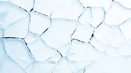 Cracked Ice Surface Texture