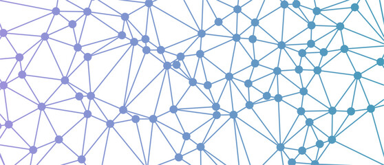 Connected Gradient Nodes  Lines Network © papah