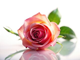 Miniature rose blooms, isolated close-up. Soft focus, tilt-shift effect creates a dreamy, small-world feel.