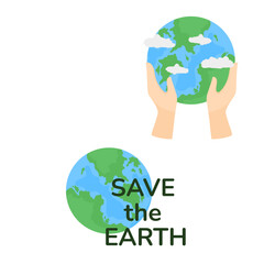 Earth Day vector Eco-Friendly and Sustainability Symbol Set