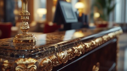 Luxurious Architectural Design: Captivating Details and Opulent Finishes Creating Elegance and Sophistication. Ideal for Commercial and  Use.