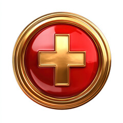 golden cross icon