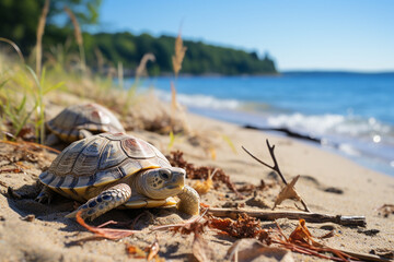 White sandy beaches are not just picturesque landscapes, but vital ecosystems that provide a haven for diverse wildlife and habitats, making their conservation an urgent priority in at risk coastal ar