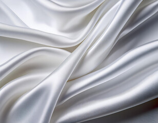 Fototapeta premium white silk background and wallpaper