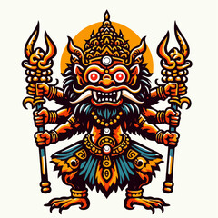 ogoh-ogoh vector illustration