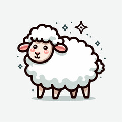 sheep vector illustration