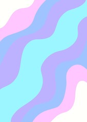 abstract pink background with waves wallpaper design