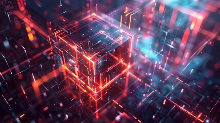 Dynamic Dimensions logo, combining 2D and 3D for a high-energy, modern look, influenced by gaming, VR, and AR.