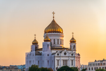 Cathedral of Christ the Saviour in Moscow, Russia