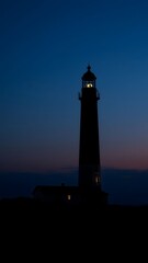 Tranquil Lighthouse at Dusk
