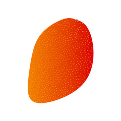 マンゴー　ベクターのアイコンイラスト