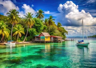 Bocas del Toro Panama: Island Paradise, Caribbean Sea, Tropical Beaches, Lush Rainforest, Stunning Scenery, Vibrant Coral Reefs,  Island Hopping, Eco Tourism, Adventure Travel