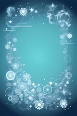 abstract background with frame