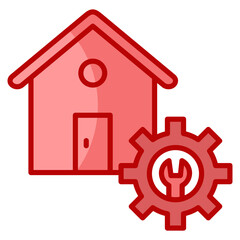 Maintenance  Icon Element For Design