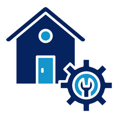 Maintenance  Icon Element For Design