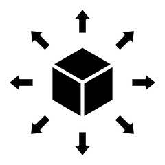 Allocation  Icon Element For Design