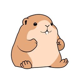 Naklejka premium cute animal illustrations