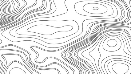 Abstract outline grid, vector illustration. Topography and geography map grid abstract backdrop. Business concept. Cartography Background.