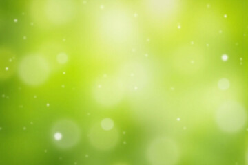 Obraz premium green background with water droplets on it