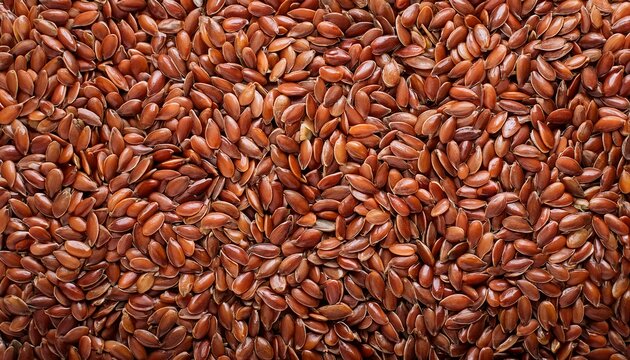 flaxseed grains background and texture