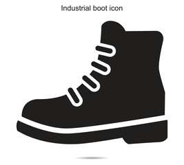 Industrial boot icon