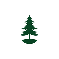 Evergreen tree logo