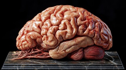 Human Brain Anatomy Display