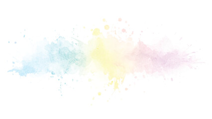 Obraz premium watercolor background overlay transparent background.
