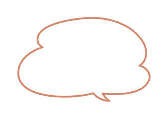 シンプルなもこもこふきだし