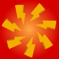 Abstract gradient background for banners, posters and social media posts. Vibrant color theme background.