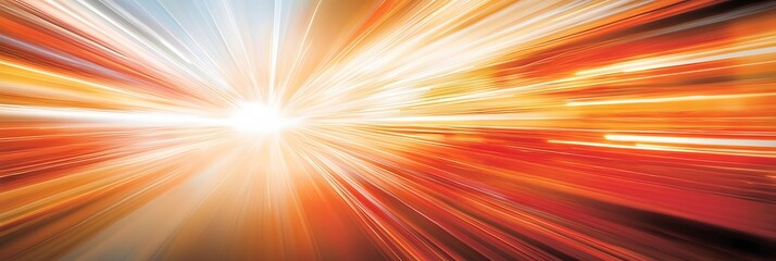 A dynamic and dazzling burst of luminous red and orange hues creating a sense of intense energy and warmth